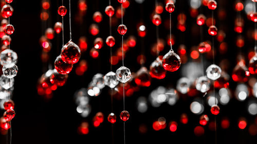 Full frame shot of christmas decorations