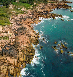Phare de men ruz, côte de granit rose