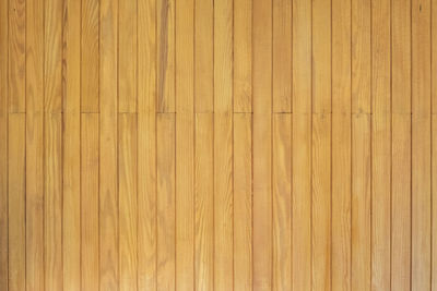 Surface level of wooden floor