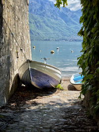 Boat in sea