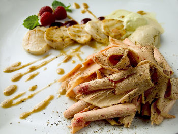 Close-up of food