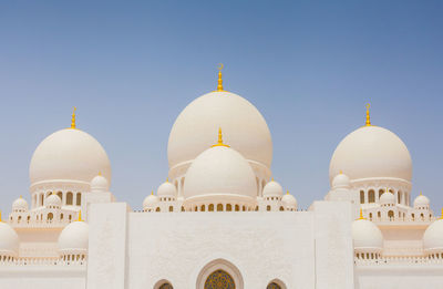 View of mosque against sky