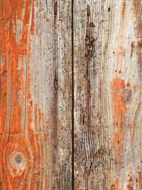 Full frame shot of weathered wooden wall