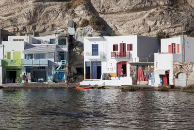 Buildings at waterfront