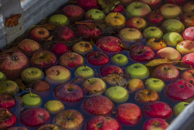 Full frame shot of vegetables for sale