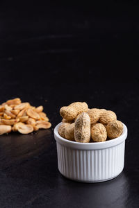 Close-up of cookies on table