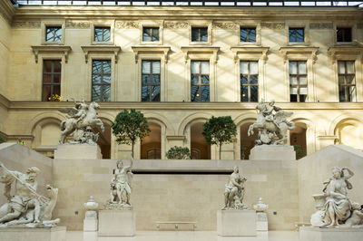 Statue of historic building