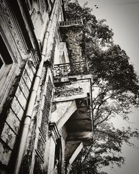 Low angle view of old building