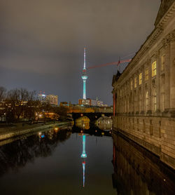 Berlin at night, museumsinsel