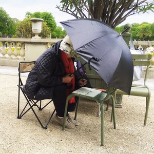 People sitting on chair