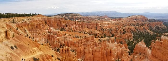 High angle view of a mountain