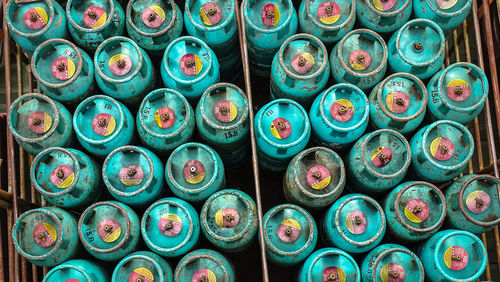 Full frame shot of firewood