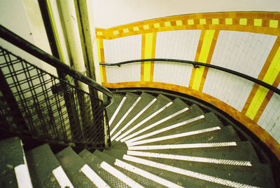 Staircase in building