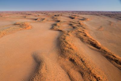 Scenic view of desert