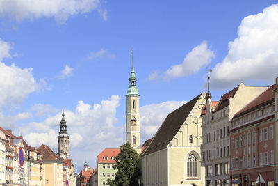 Panoramic view of city against sky