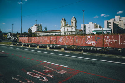 Graffiti on a wall in sao paulo, brazil