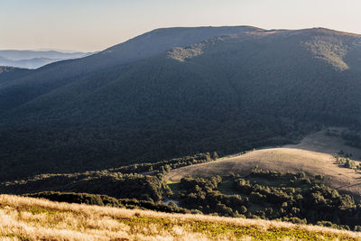 Aerial view of landscape against sky