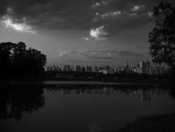 River with buildings in background