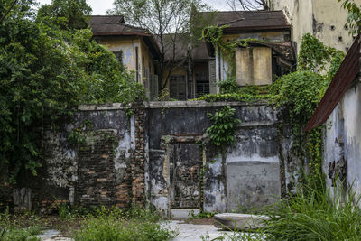 Exterior of old building