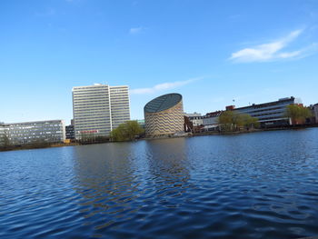 View of cityscape against sky