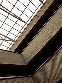 Low angle view of ceiling