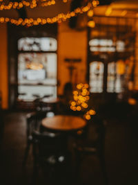 Close-up of wine bottles on table