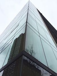 Low angle view of modern building