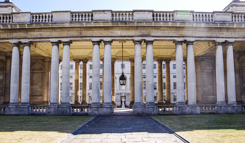 Statue of historic building