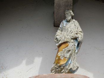 Close-up of statue