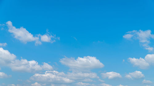 Low angle view of clouds in sky