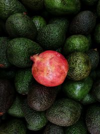 Full frame shot of fruits