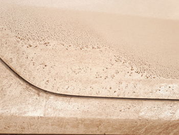 Close-up of wet sand