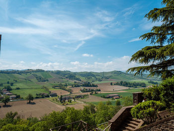 Castell'arquato view from the castle