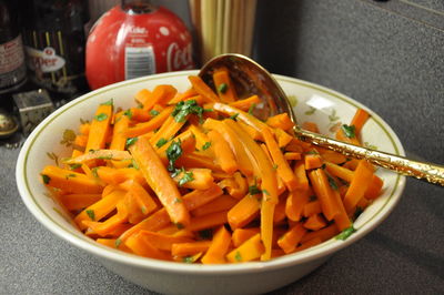 Close-up of food in bowl