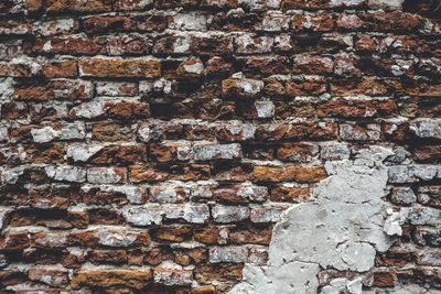 Full frame shot of brick wall