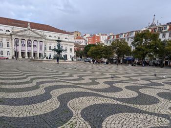 View of buildings in city