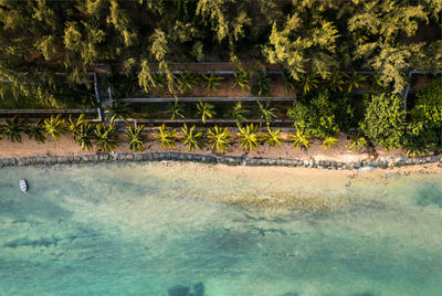 Mauritius from above