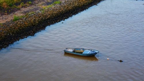 Boats in sea