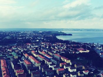 Aerial view of cityscape