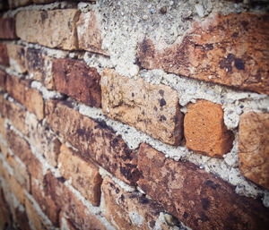 Full frame shot of brick wall