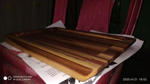 High angle view of books on table