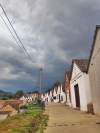 Panoramic view of buildings against sky