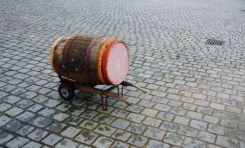 A barrel rum