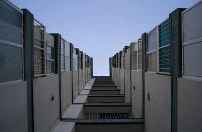 Low angle view of modern building