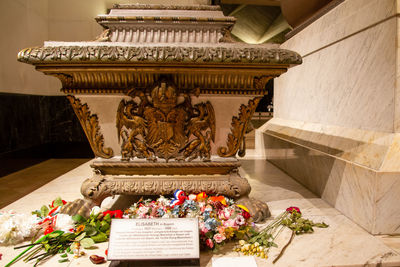 Vienna, austria, july 21, 2021. kapuzinergruft. tomb of empress elisabeth, sissi