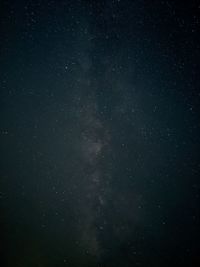 Low angle view of stars in sky