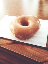 Close-up of bread on table