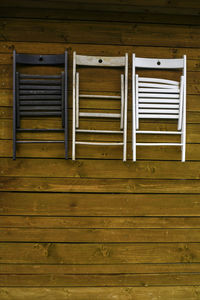 Full frame shot of wooden wall