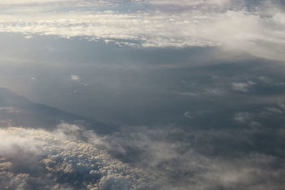 Low angle view of cloudscape against sky