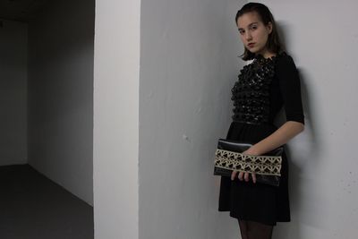 Portrait of young woman